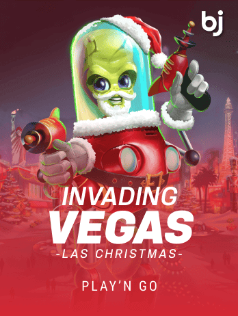 Invading Vegas Las Christmas game cover